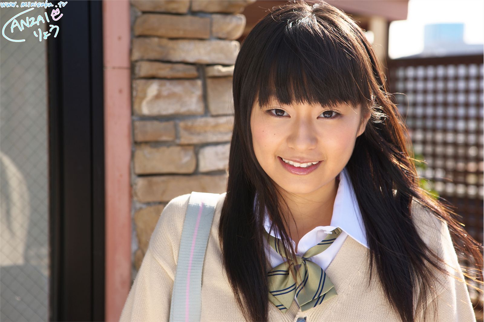 安西涼生 Ryo Anzai (1) [Minisuka.tv]现役女子高生